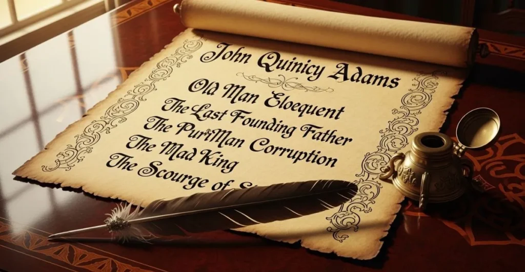 Classic John Quincy Adams Nicknames