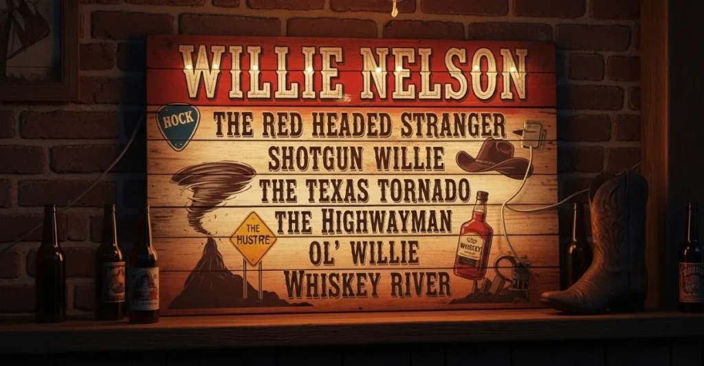 Classic Willie Nelson Nicknames