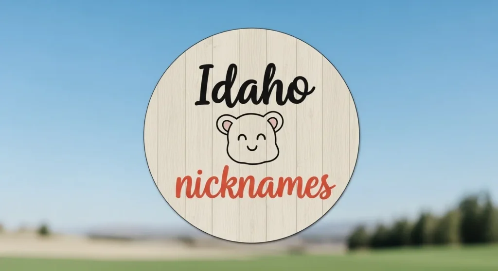 Cute Idaho Nicknames