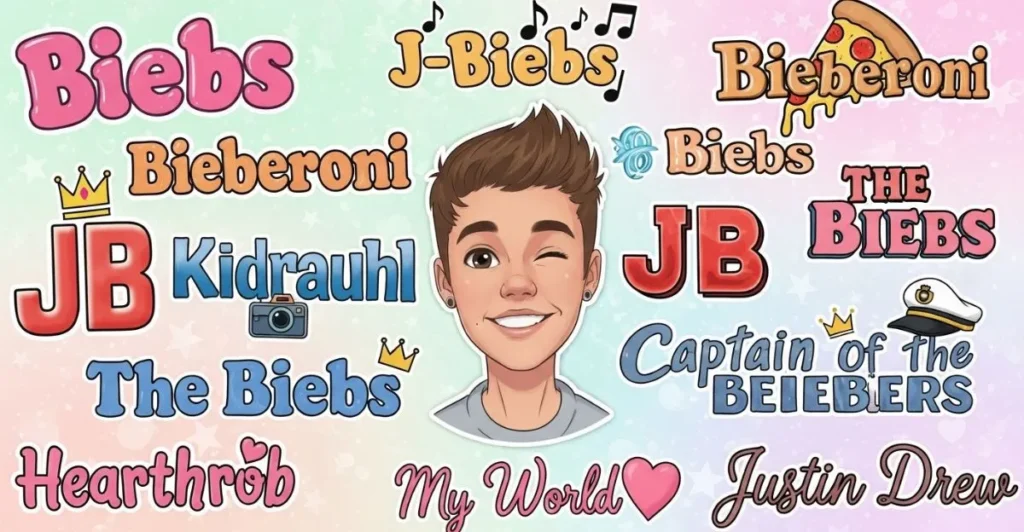Cute Justin Bieber Nicknames
