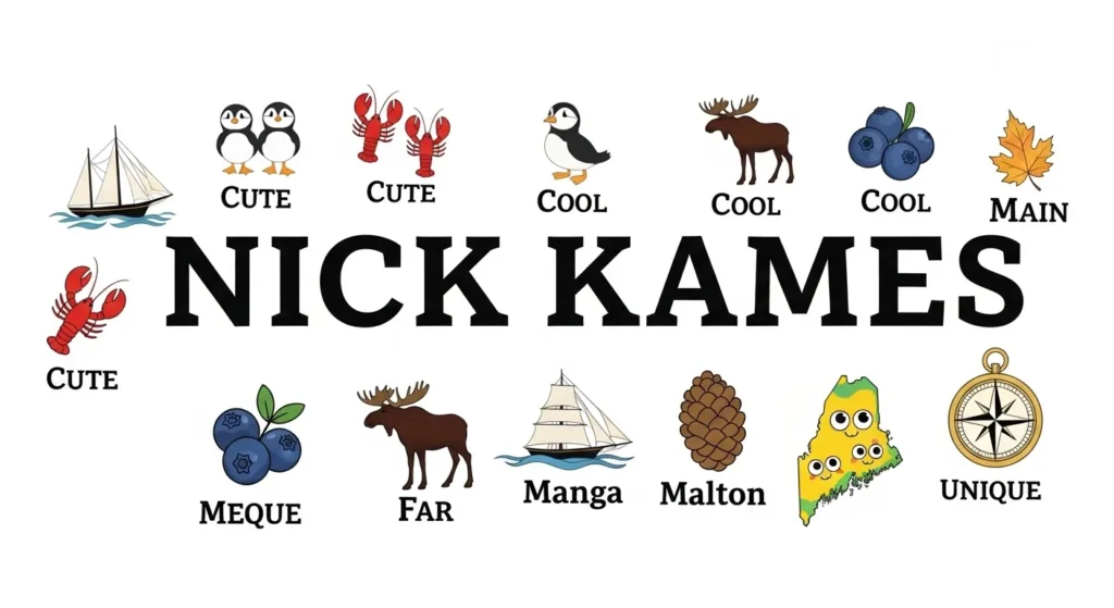 Cute Maine Nicknames