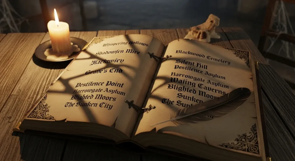 Dark & Creepy Place Names