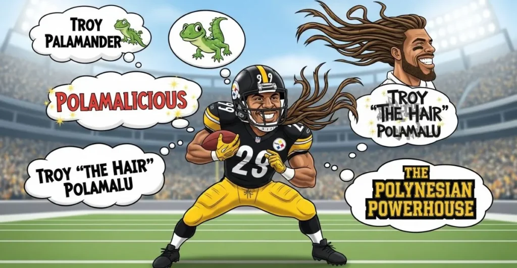 Funny Troy Polamalu Nicknames