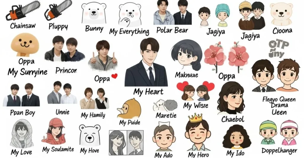 K-Drama Inspired Nicknames