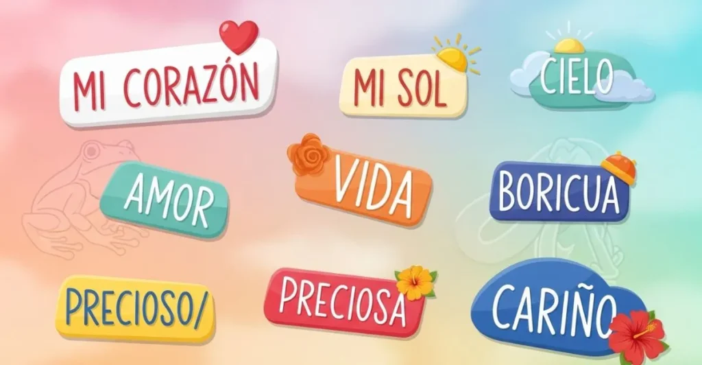 Puerto Rican Romantic Nicknames