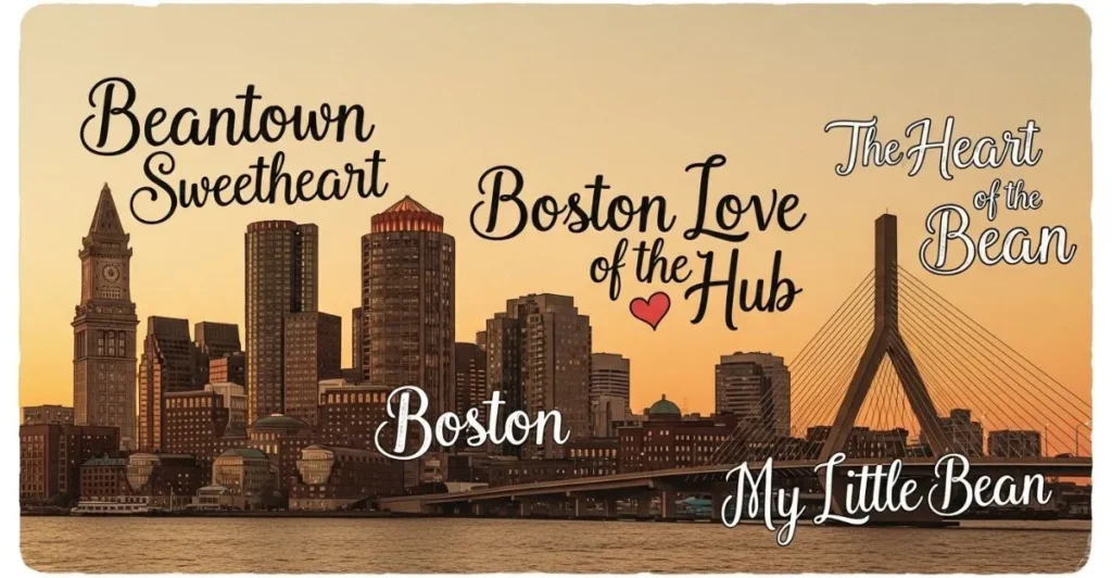 Romantic Boston Nicknames