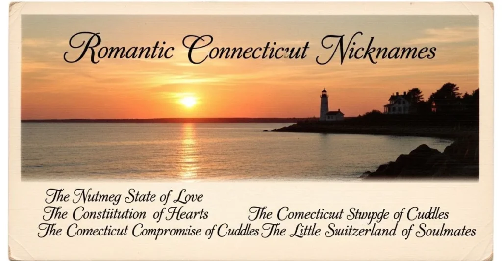 Romantic Connecticut Nicknames