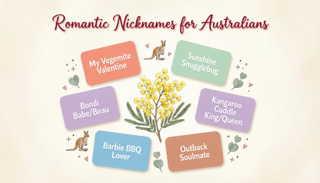 Romantic Nicknames for Australians