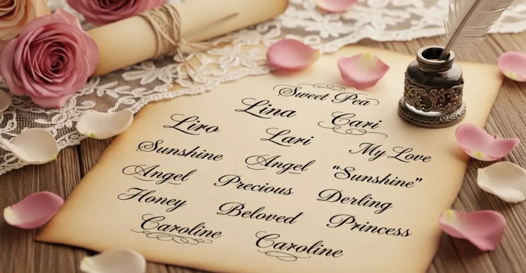 Romantic Nicknames for Caroline