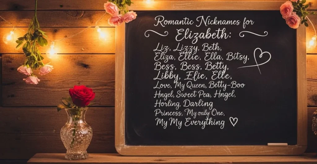 Romantic Nicknames for Elizabeth