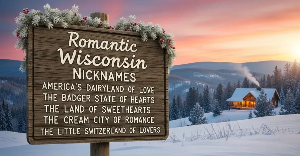 Romantic Wisconsin Nicknames