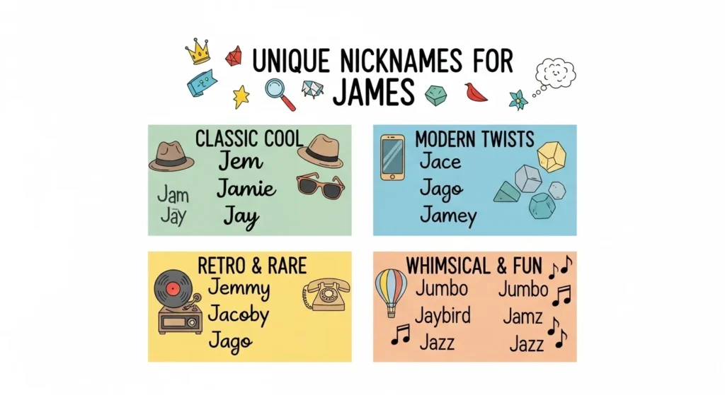 Unique Nicknames for James