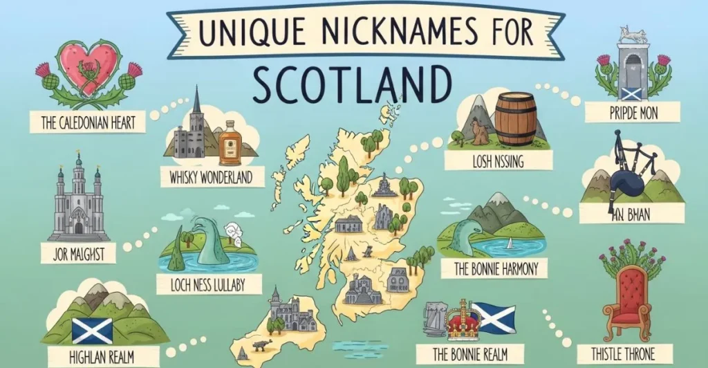 Unique Nicknames for Scotland