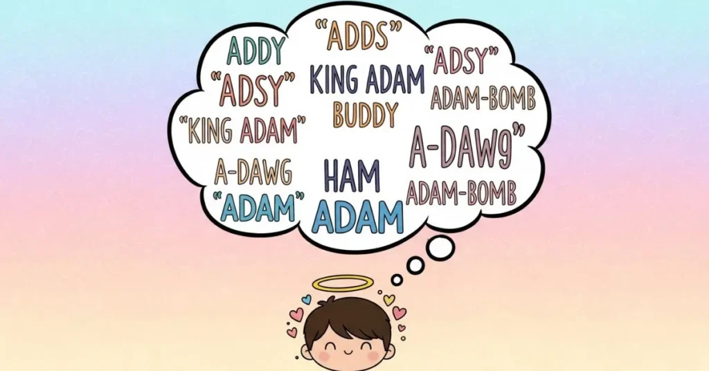 Cute Nicknames for Adam