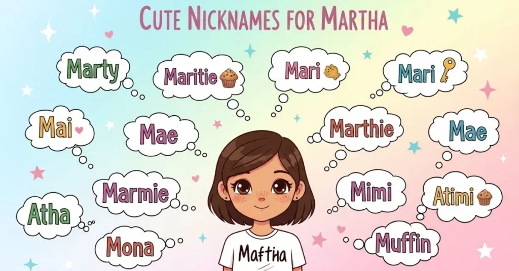Cute Nicknames for Martha