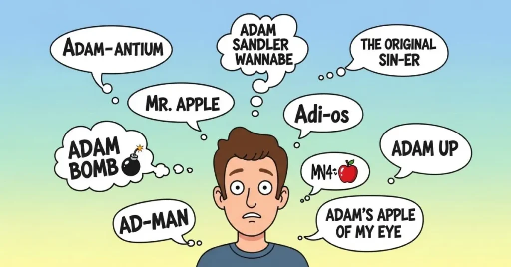 Funny Nicknames for Adam