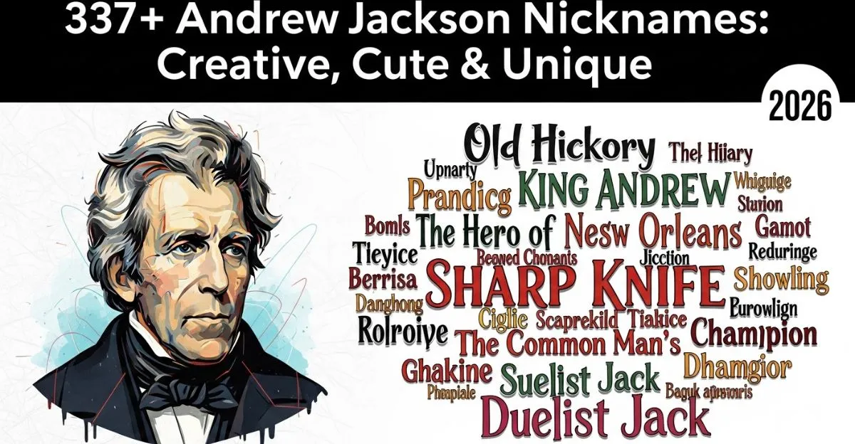 Andrew Jackson Nicknames