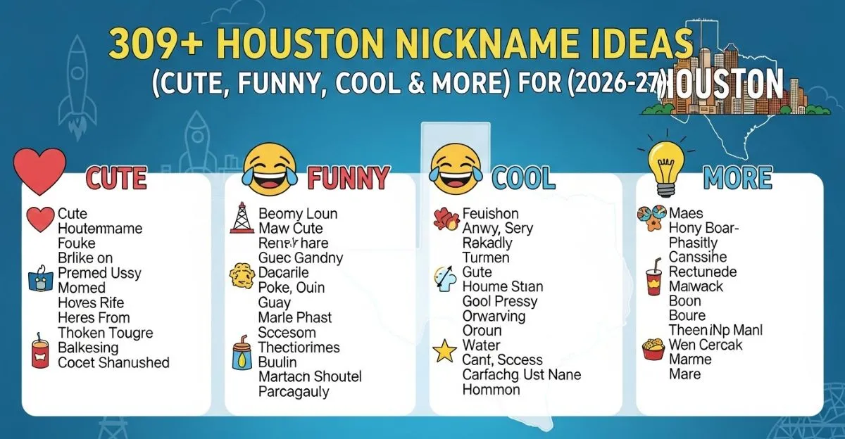 Houston Nickname Ideas