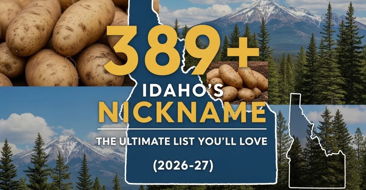 Idaho’s Nickname