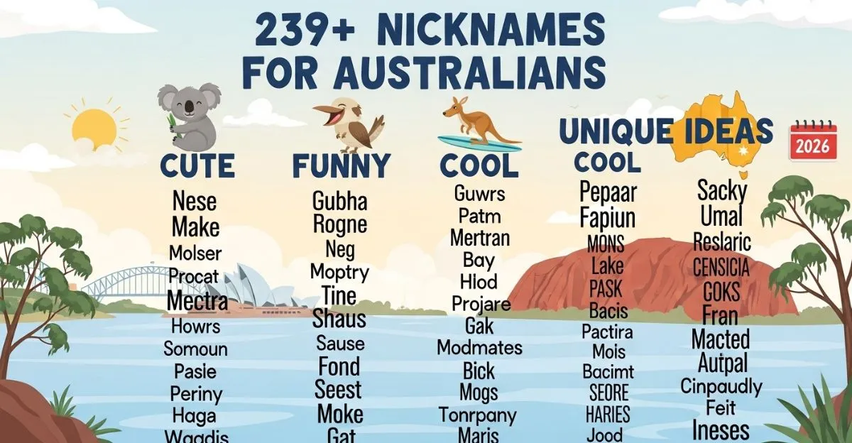 Nickname for Australians