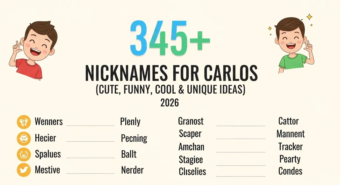 Nickname for Carlos