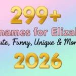 Nickname for Elizabeth