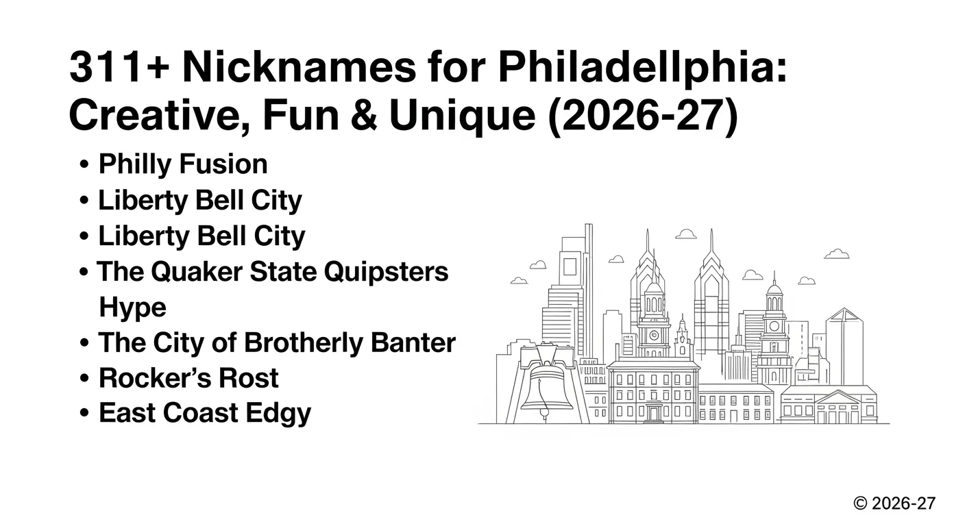 Nickname for Philadelphia
