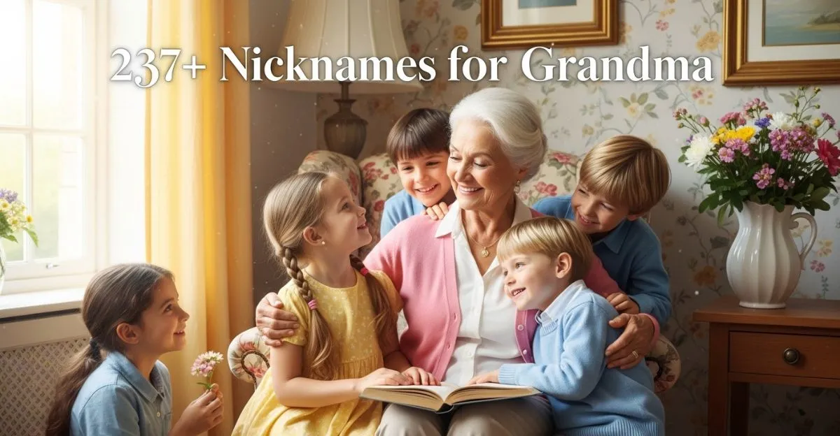 Nicknames for Grandma