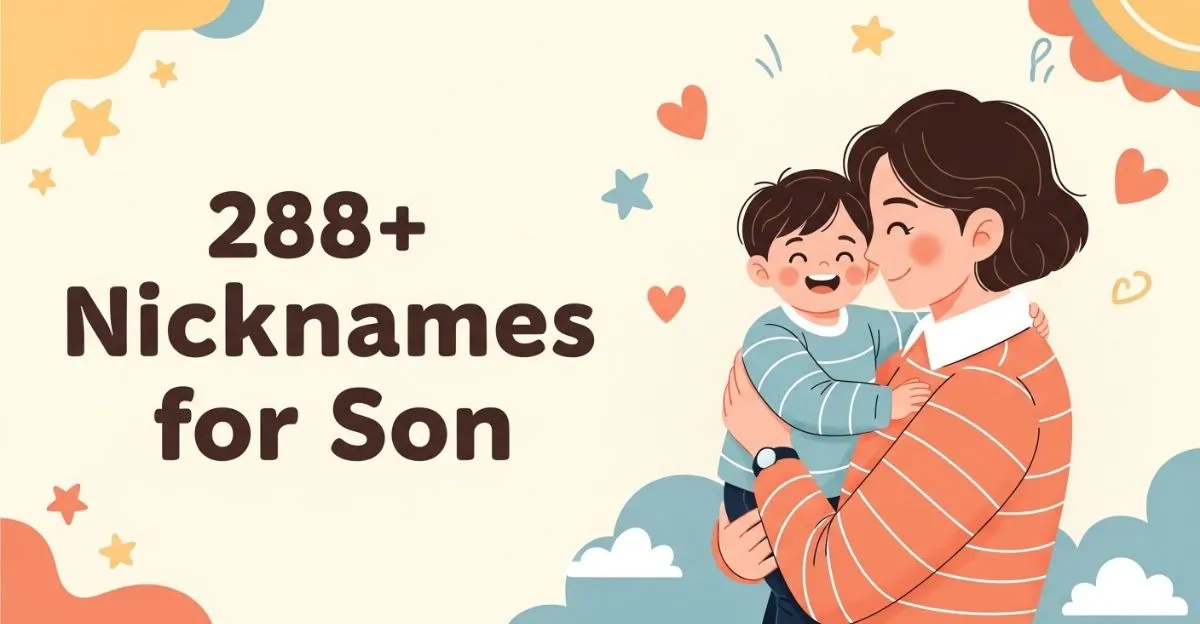 Nicknames for Son