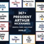 President Arthur Nicknames