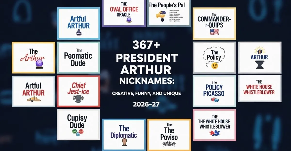 President Arthur Nicknames
