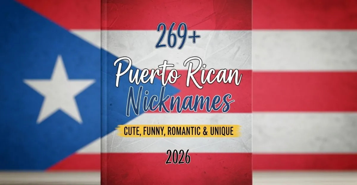 Puerto Rican Nickname
