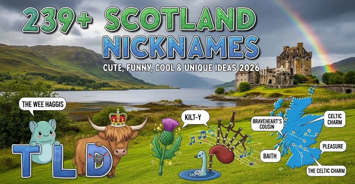 Scotland Nicknames