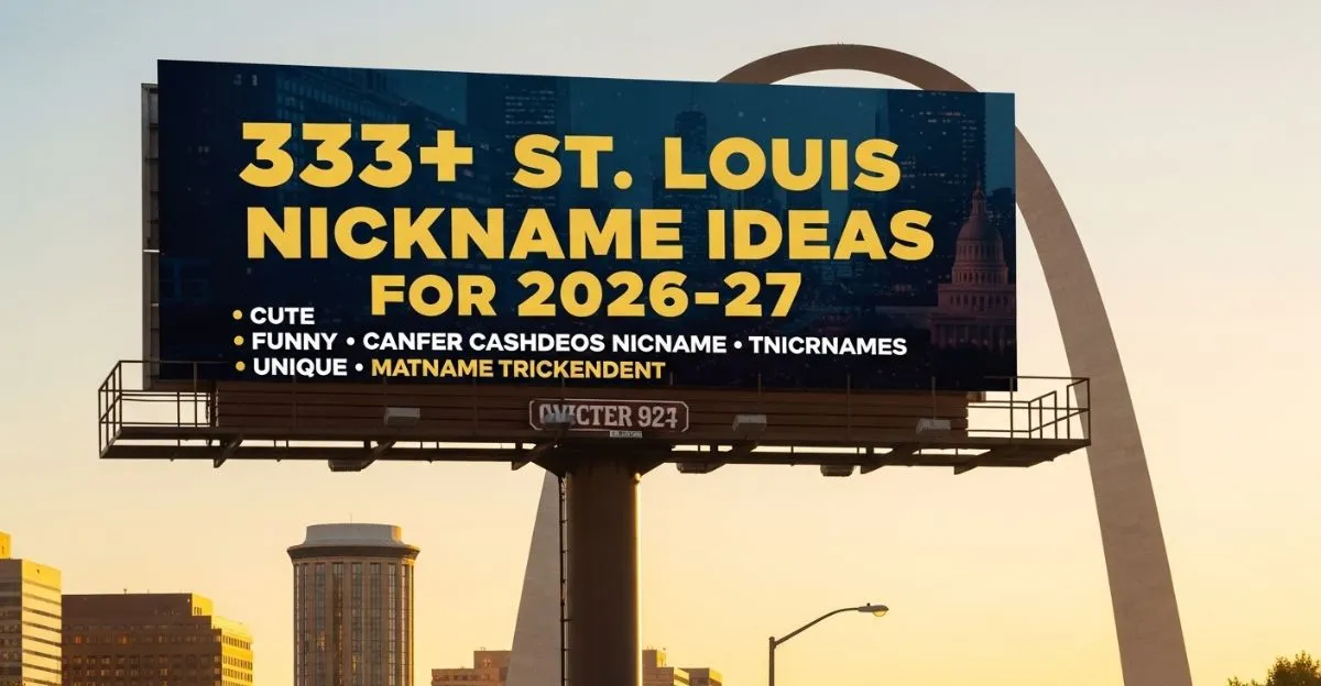 St Louis Nickname