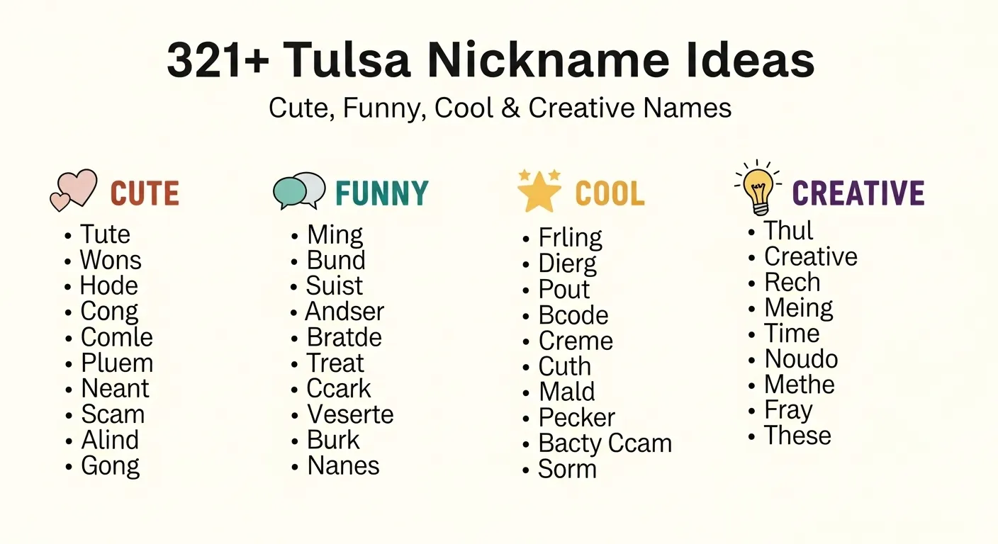 Tulsa Nickname