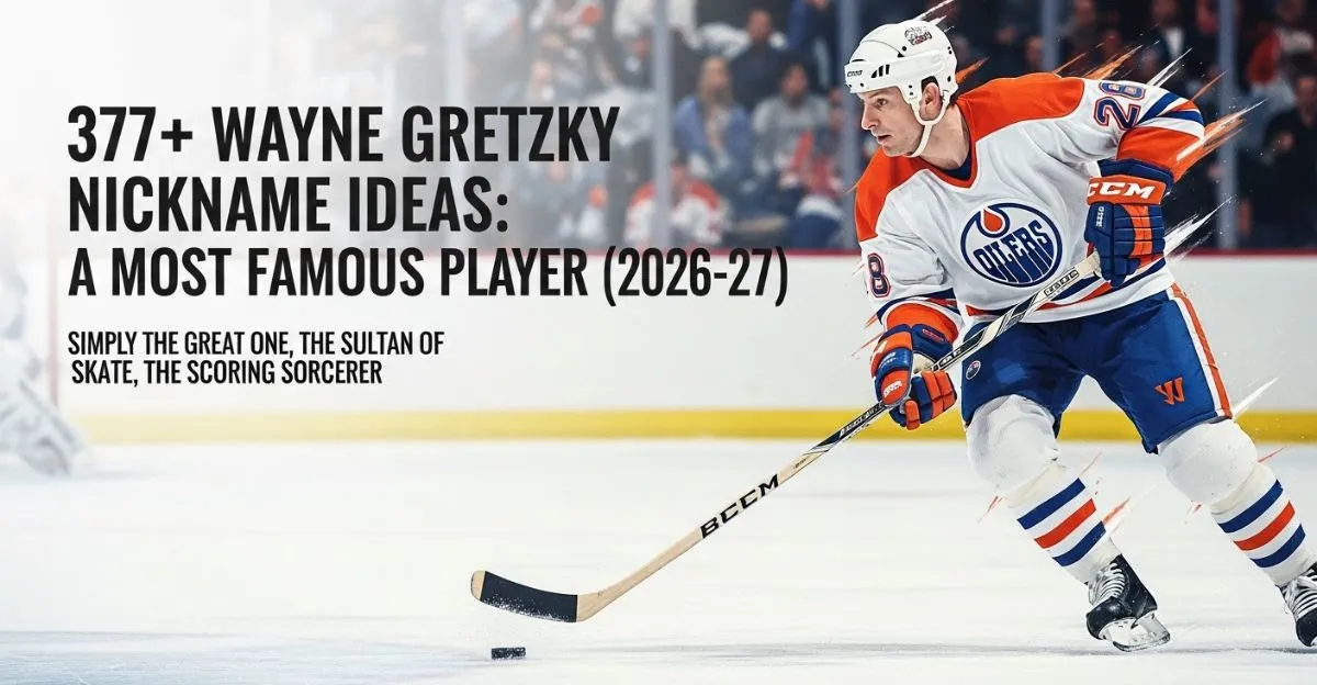 Wayne Gretzky Nickname