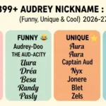Audrey Nickname