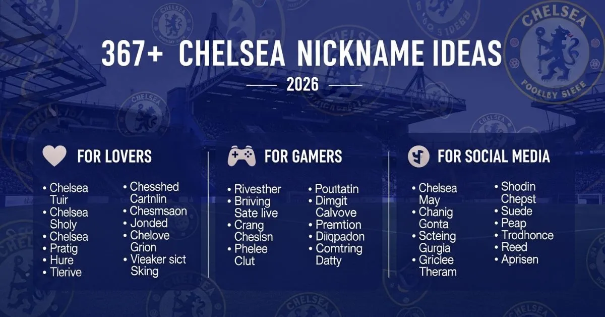 Chelsea Nickname