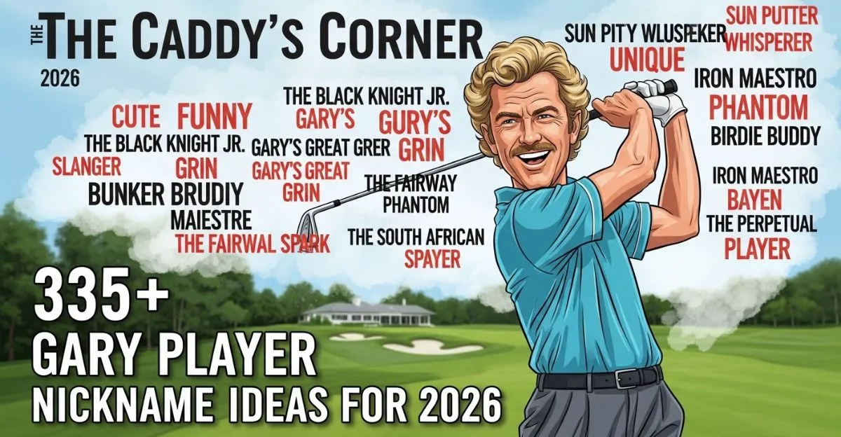 Gary Player Nickname