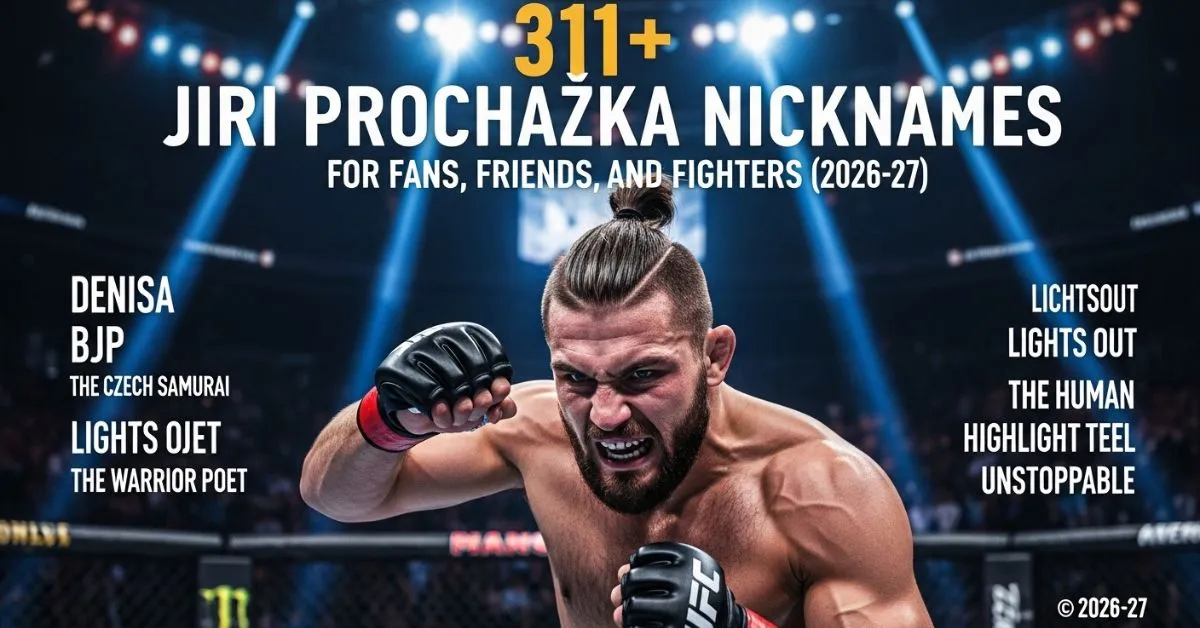 Jiri Prochazka Nickname