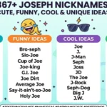 Joseph Nickname