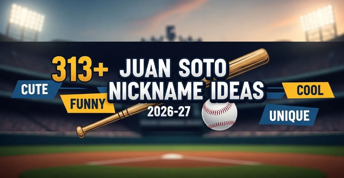 Juan Soto Nickname Ideas