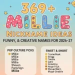 Millie Nickname