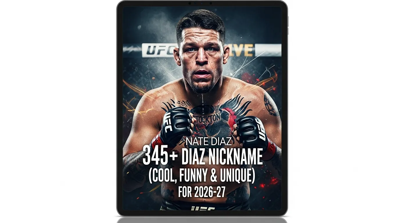Nate Diaz Nickname