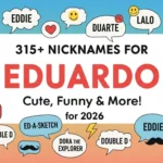 Nicknames for Eduardo