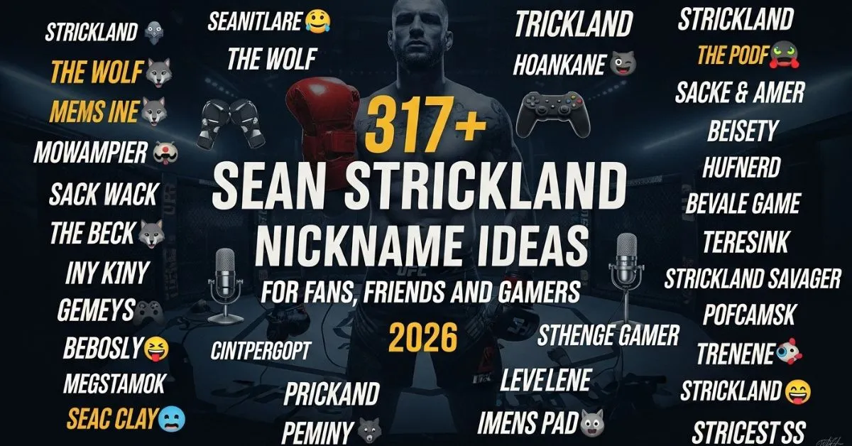 Sean Strickland Nickname