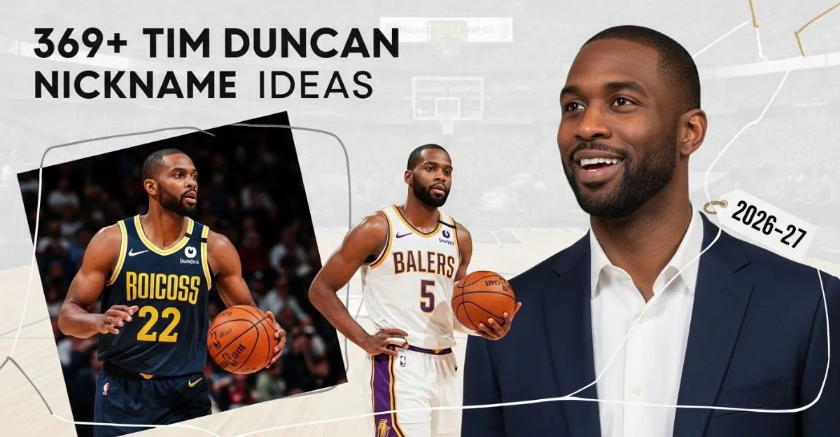 Tim Duncan Nickname