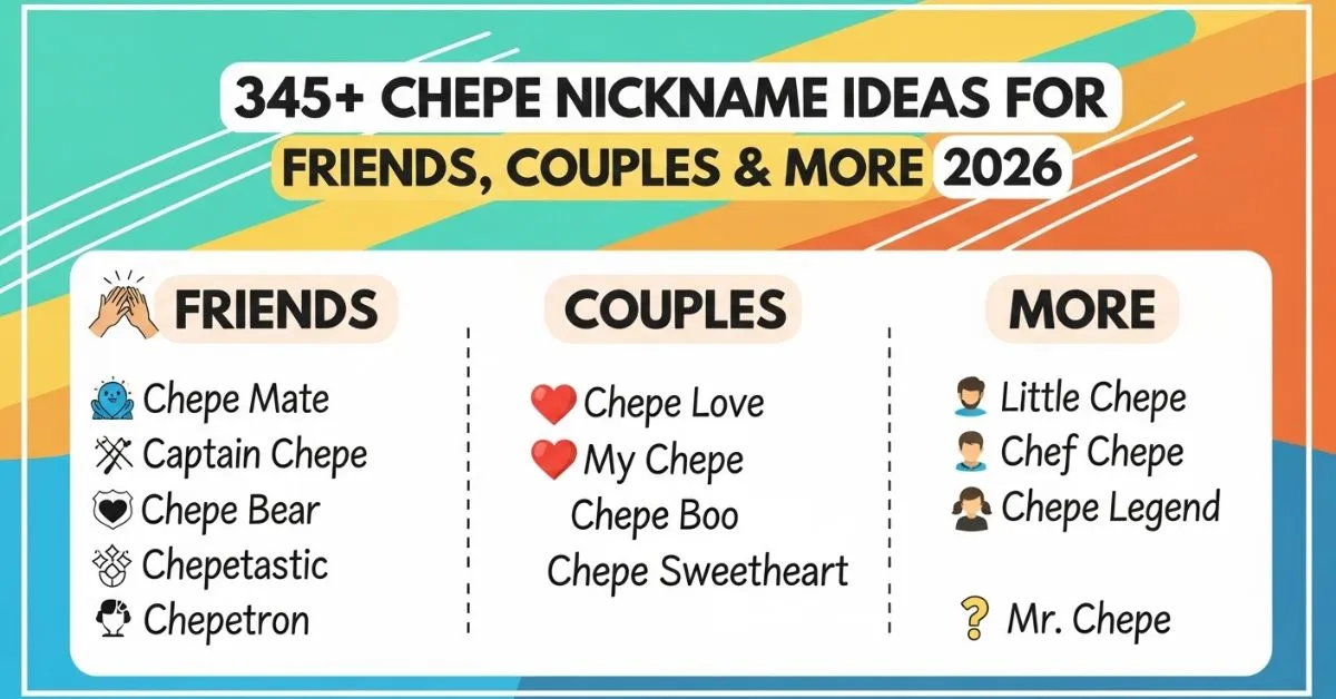 Chepe Nickname