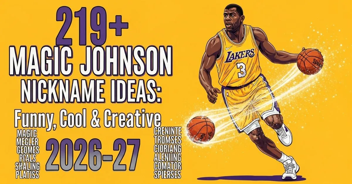 Magic Johnson Nickname