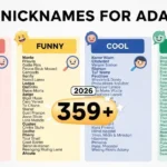 Nickname for Adam